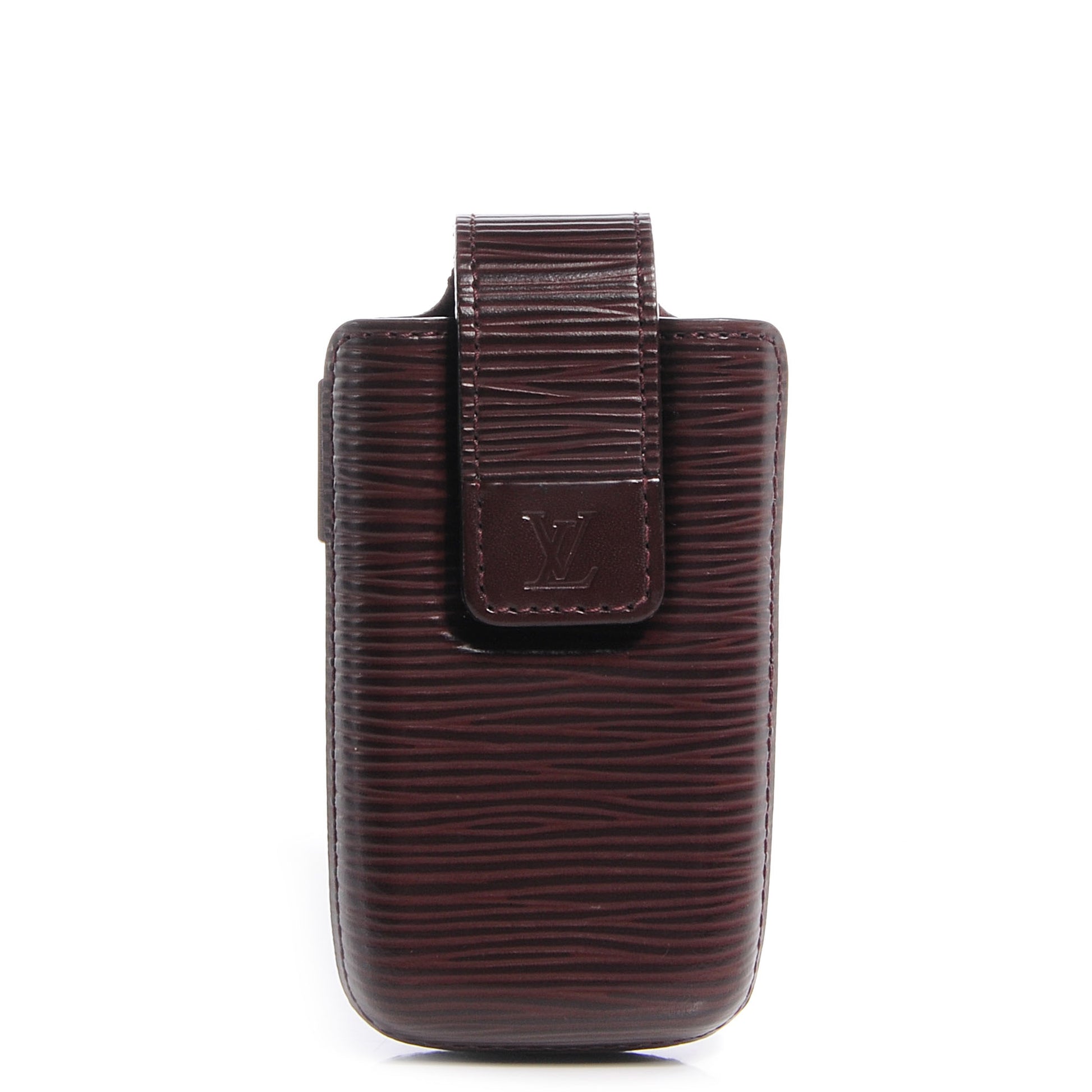 Louis Vuitton Epi Etui Telephone International GM Moka 1 of 8