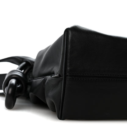 Loewe Calfskin Flamenco Knot Bag Black 8 of 12
