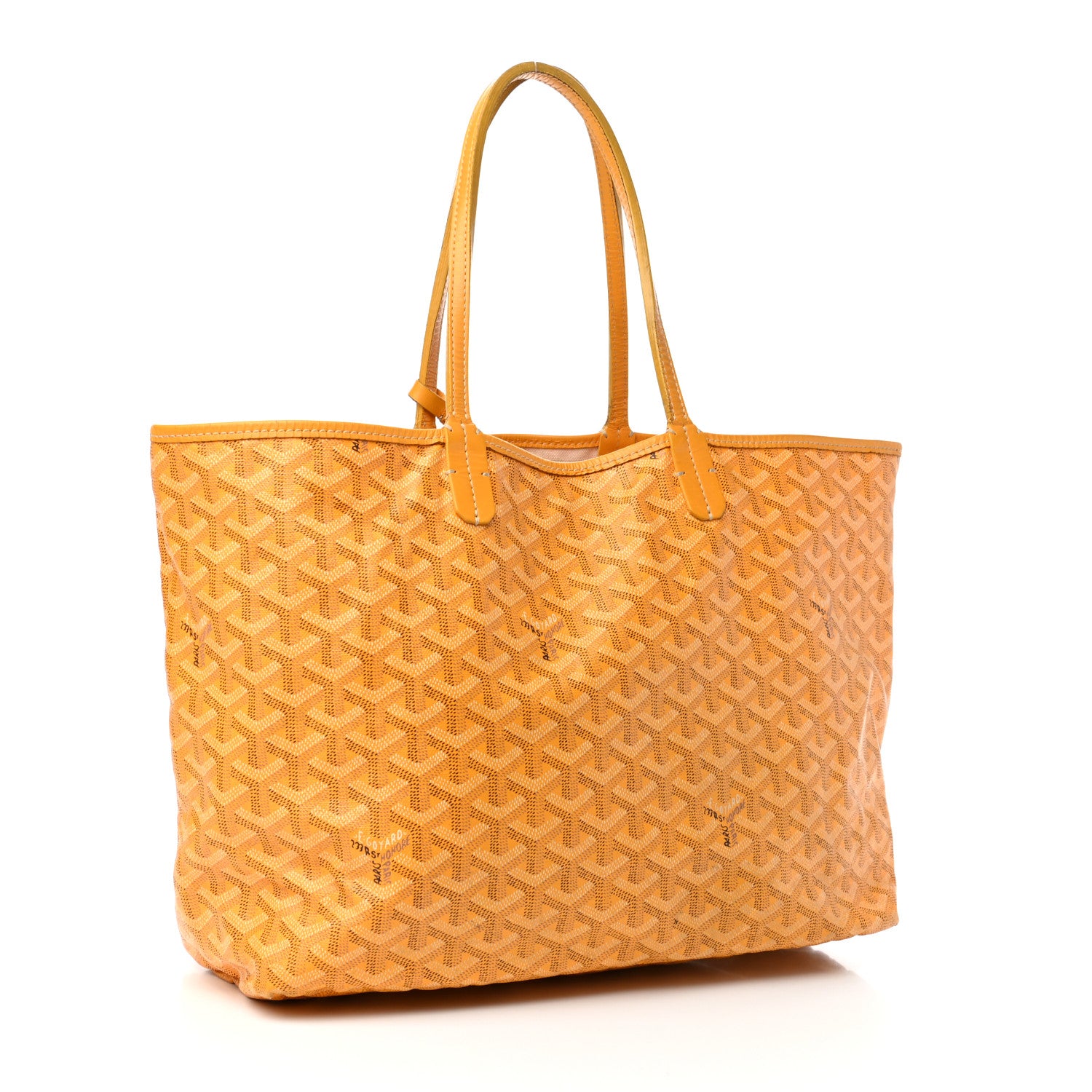 Goyard Goyardine Saint Louis PM Yellow 4 of 10