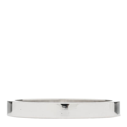 Cartier Platinum 3mm C De Cartier Wedding Band Ring 61 9.5 3 of 7