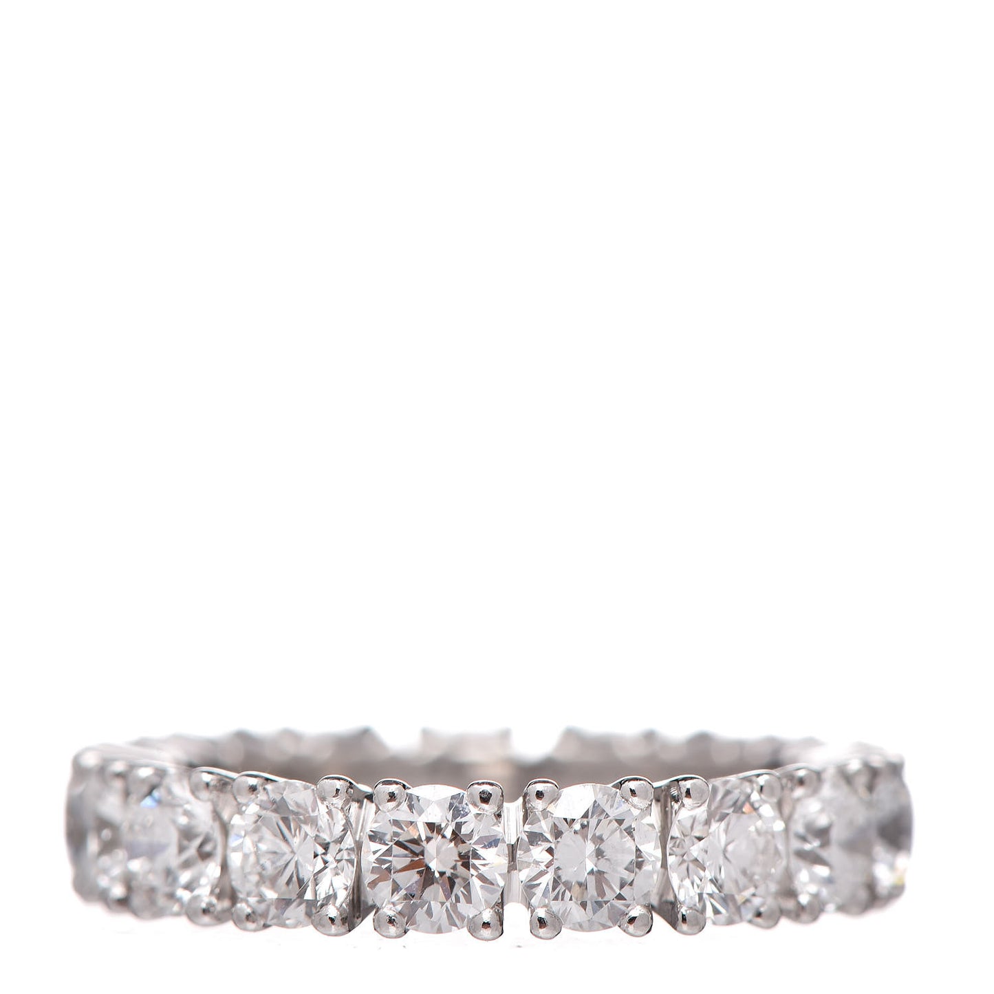 Platinum Diamond 2.81ct Destinée Wedding Band Ring 49 4.75