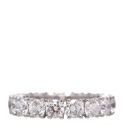 Cartier Platinum Diamond 2.81ct Destinée Wedding Band Ring 49 4.75 3 of 8