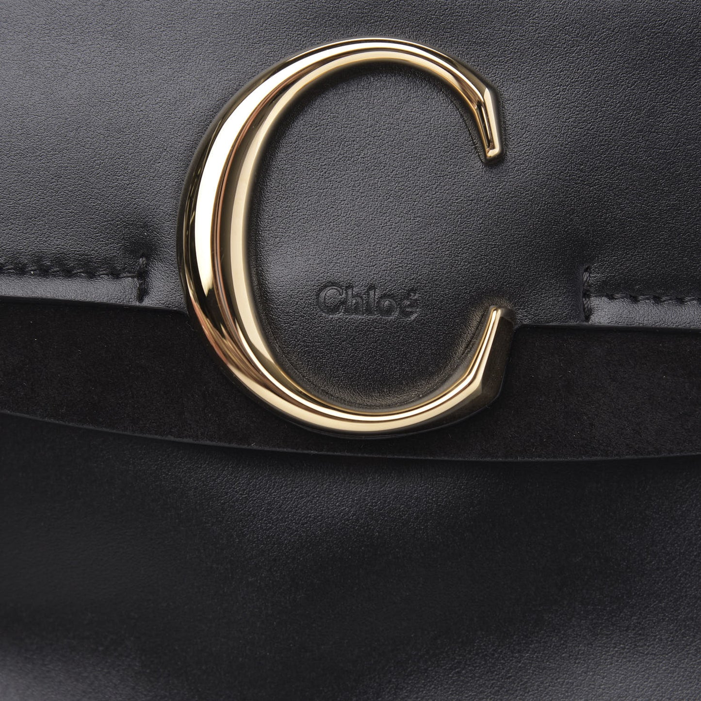 Calfskin Small C Double Carry Black