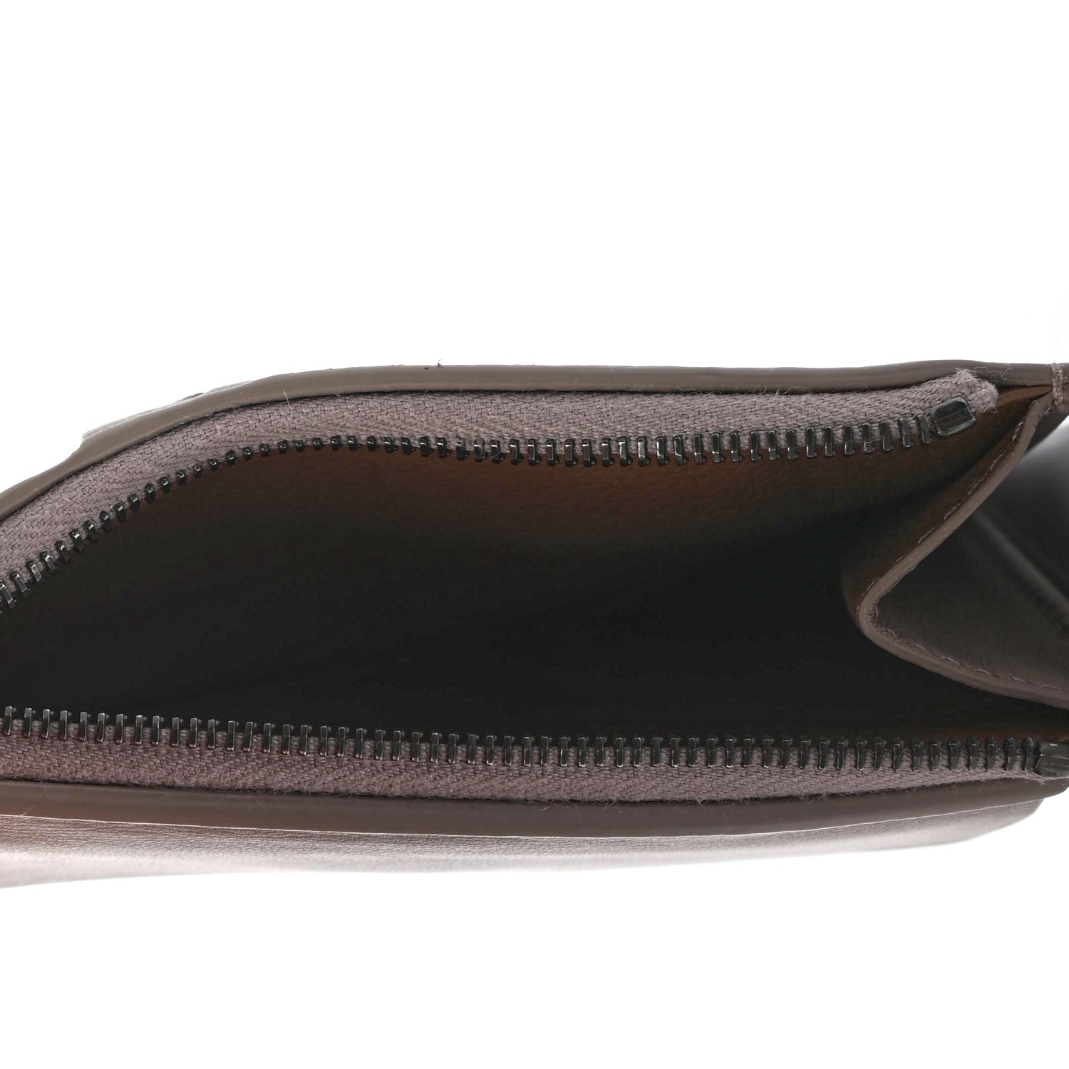 Bottega Veneta Calfskin Intrecciato Zip Card Holder Shadow 4 of 4
