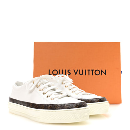 Louis Vuitton Monogram Womens Stellar Sneakers 39.5 White 9 of 9