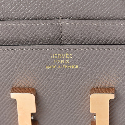 Hermes Epsom Constance Short Wallet Gris Asphalte 6 of 19
