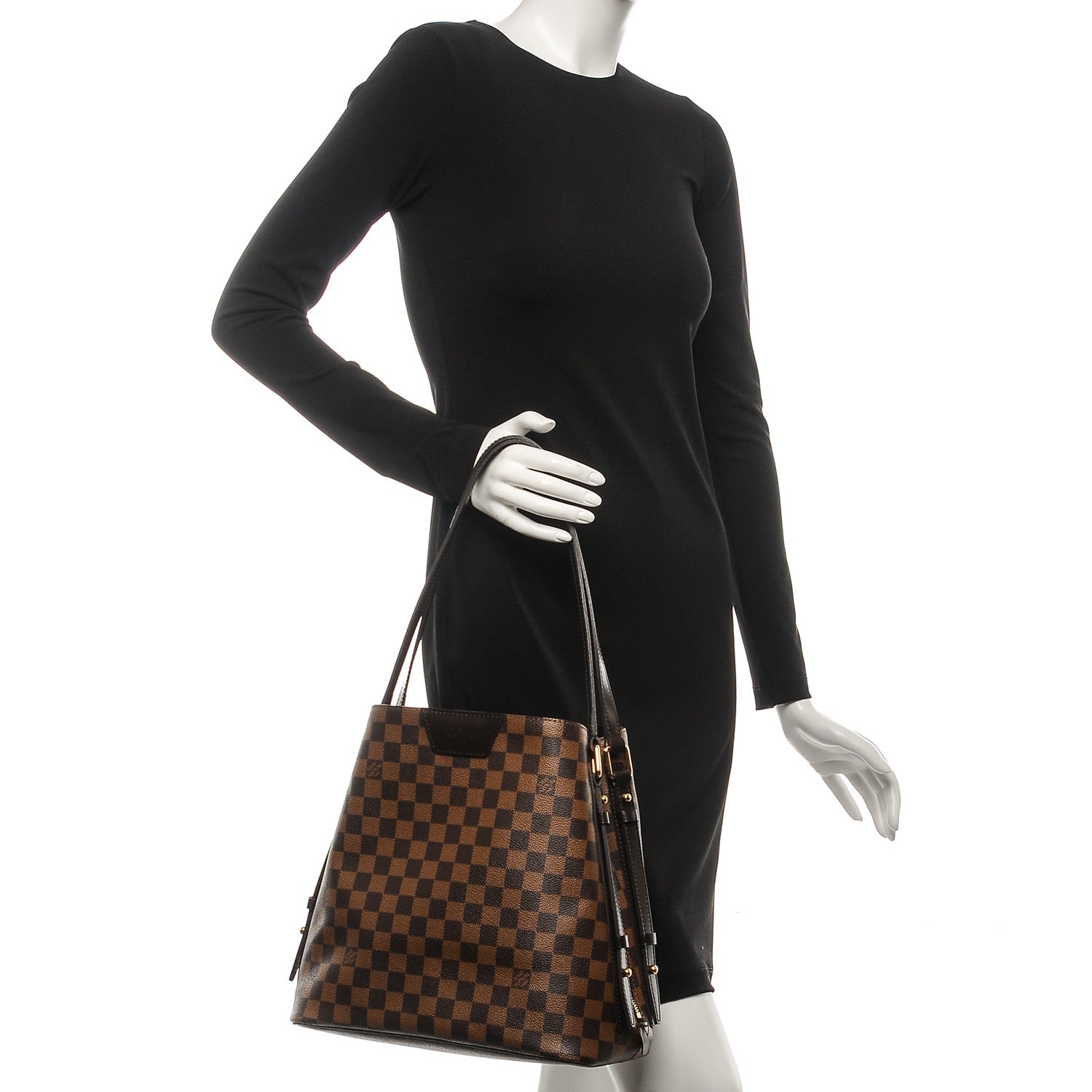 Louis Vuitton Damier Ebene Cabas Rivington 2 of 7