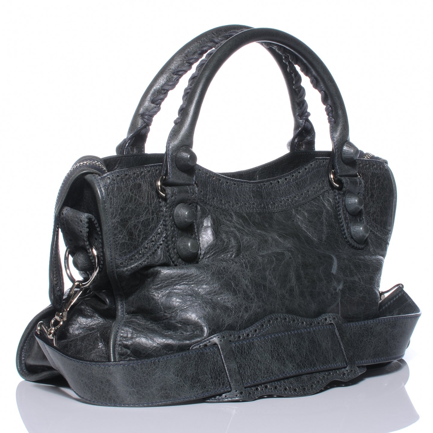 Agneau Giant Brogues Hardware City Anthracite