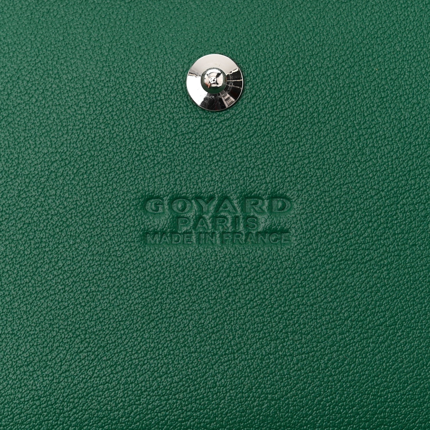 Goyard Goyardine Varenne Continental Wallet Green 7 of 11