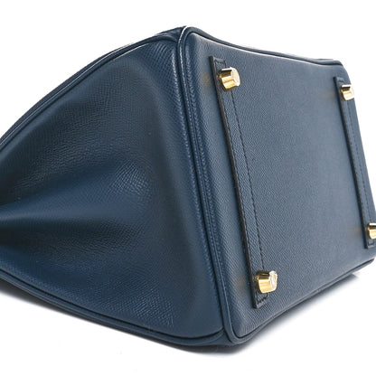 Hermes Epsom Birkin 30 Bleu Indigo 9 of 10