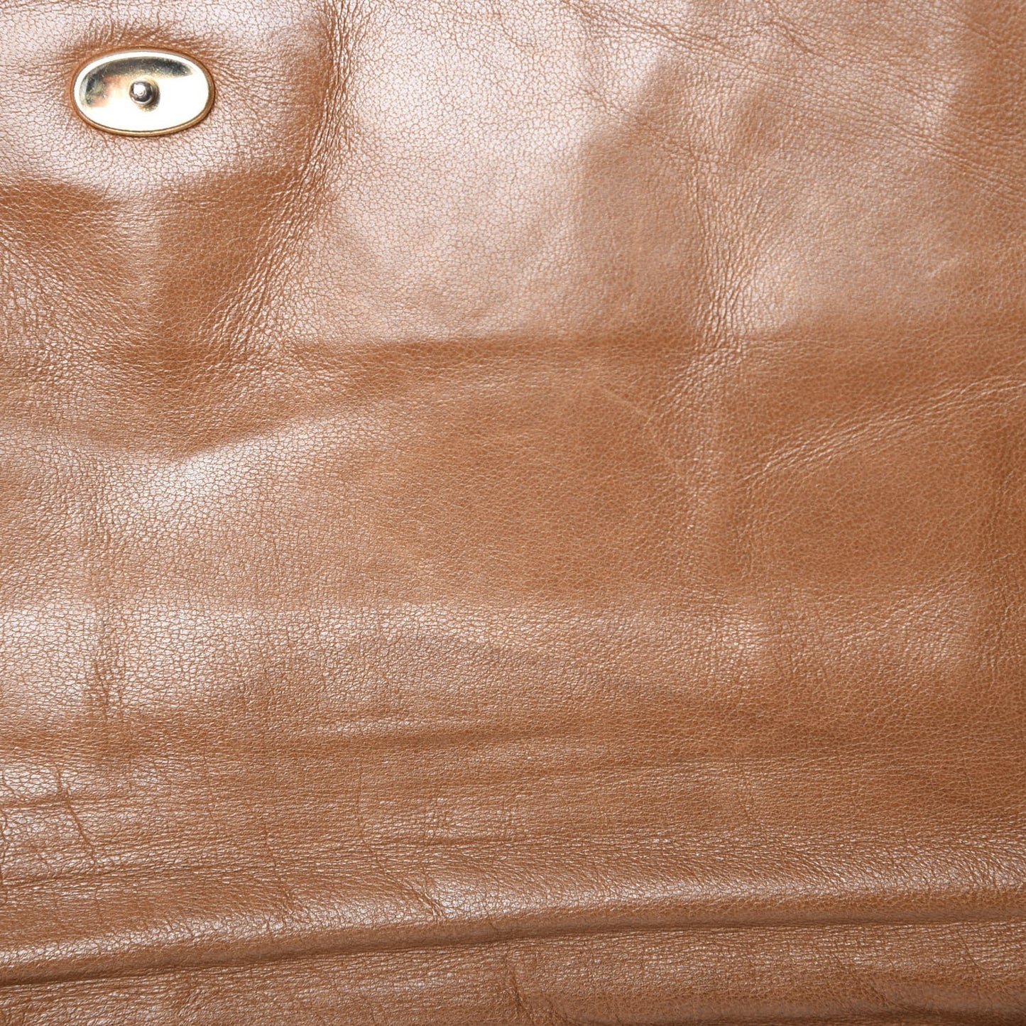 Nappa Intrecciato Flap Bag Noce