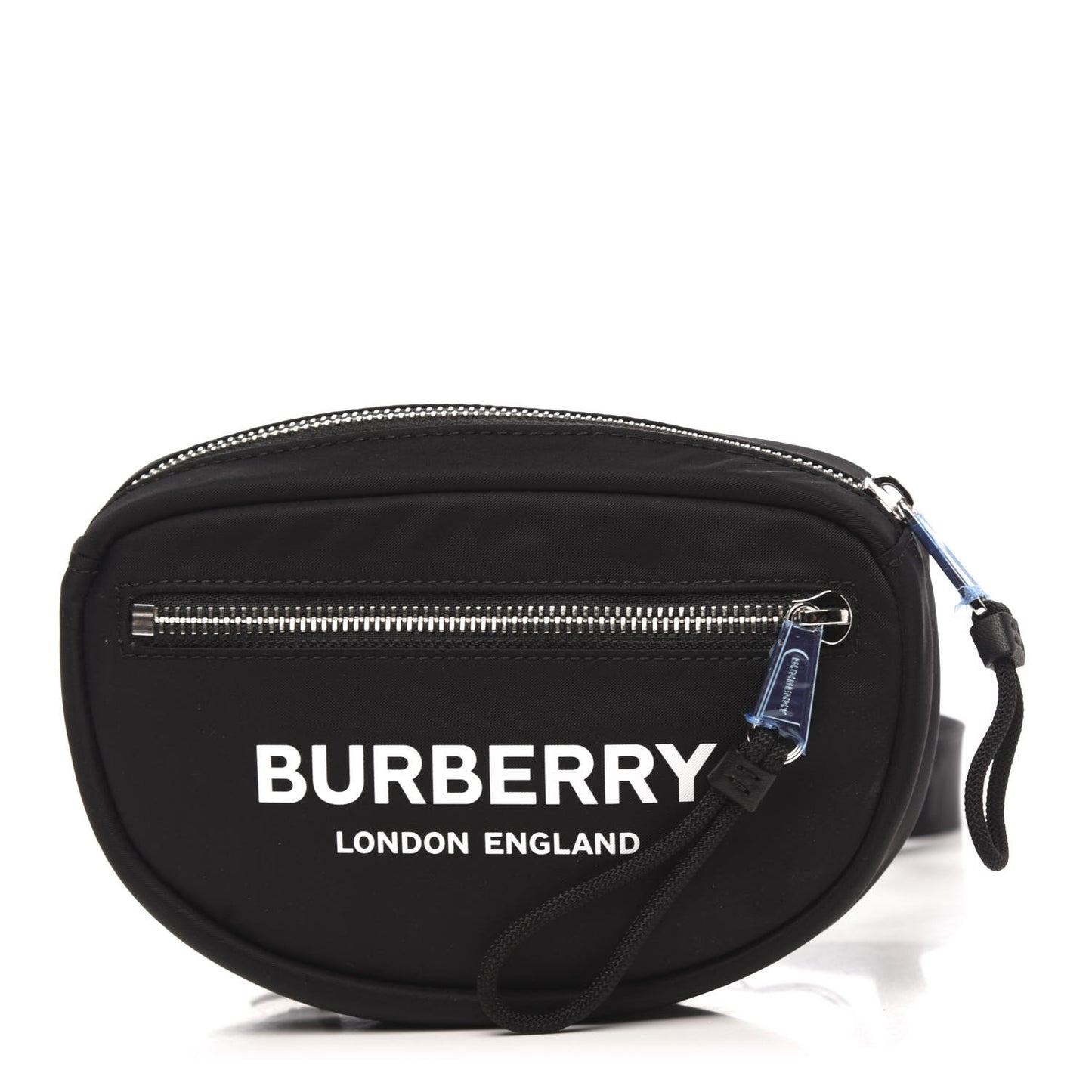 Econyl Logo Print Small Cannon Bum Bag Black