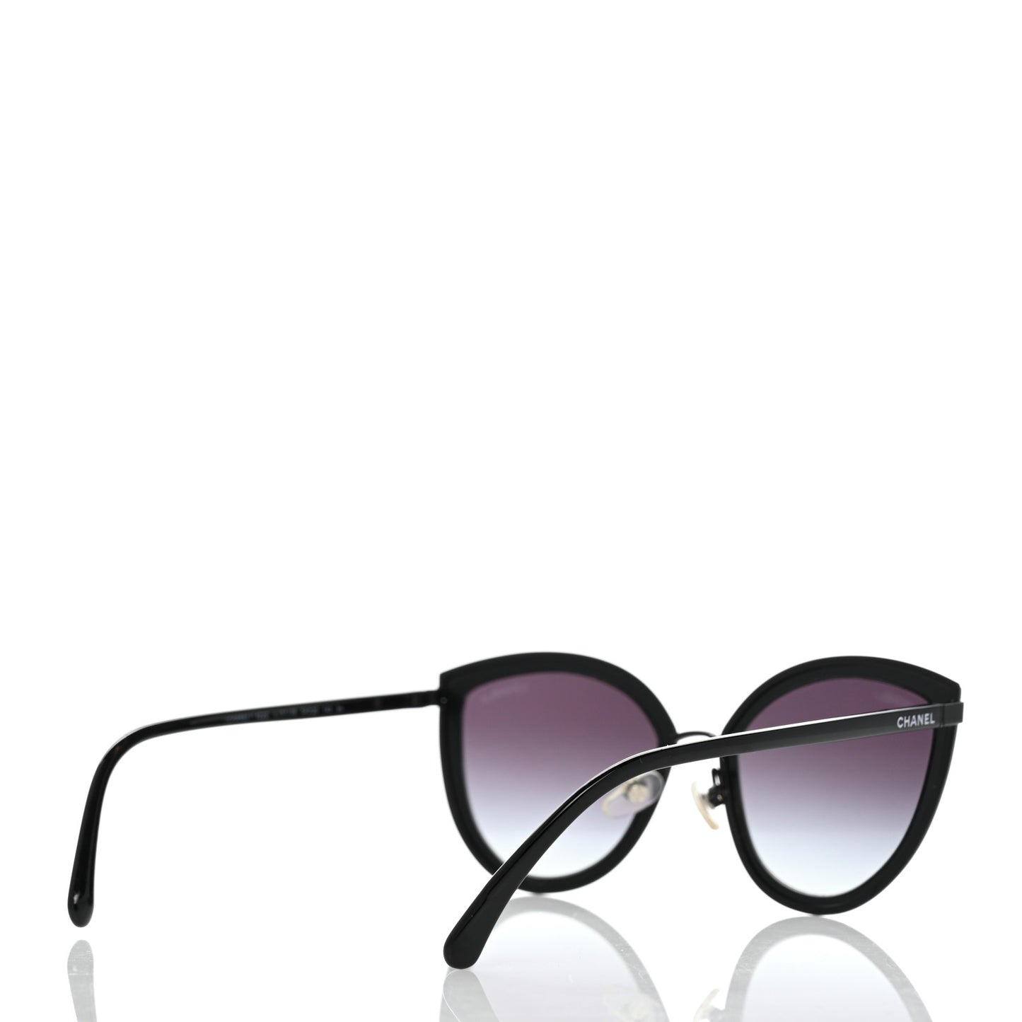 Cat Eye Sunglasses 4222 Black