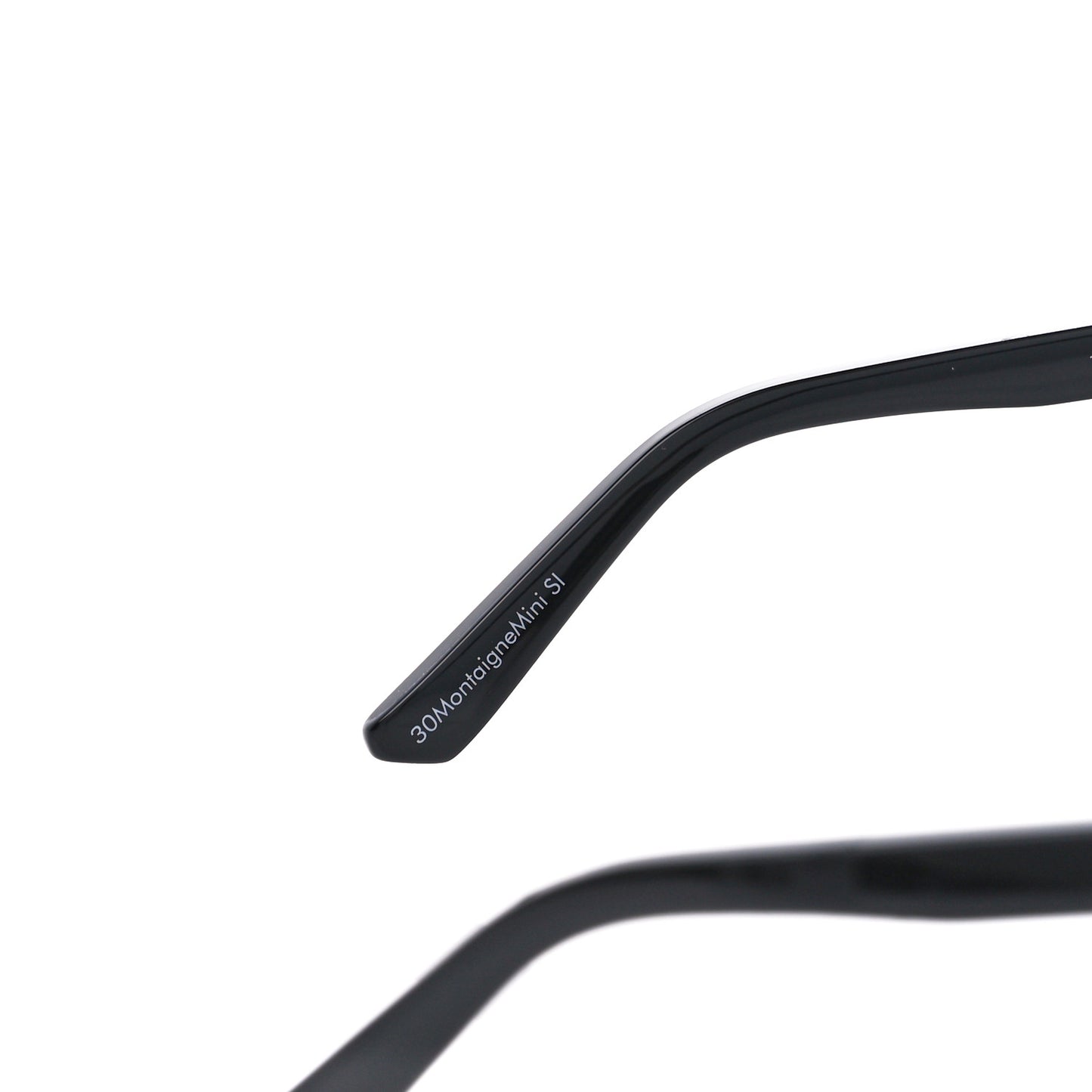 Acetate Butterfly 30 Montaigne Mini Sunglasses Black