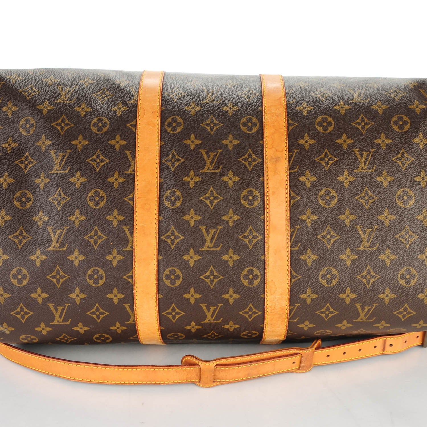 Louis Vuitton Monogram Keepall Bandouliere 55 11 of 12