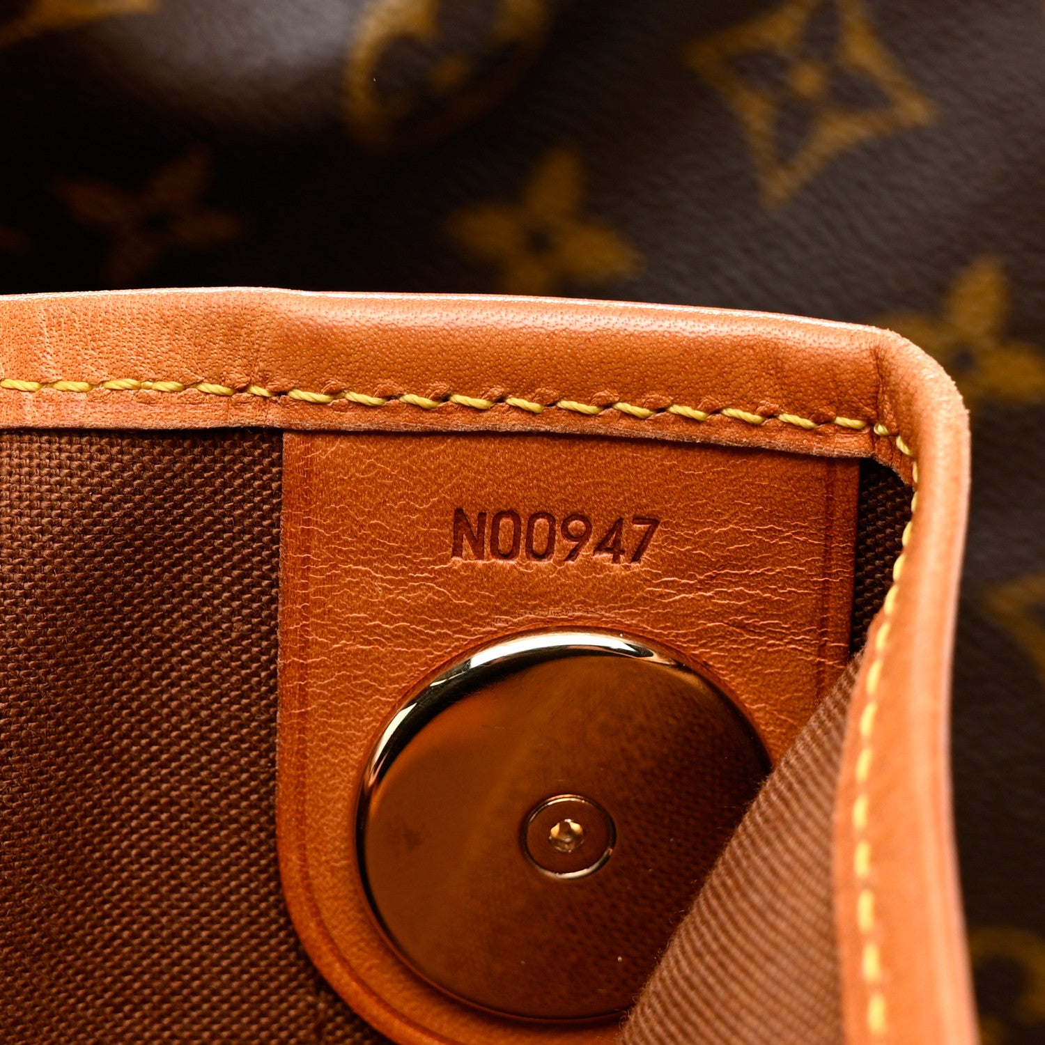 Louis Vuitton Monogram Sac Marin 7 of 11