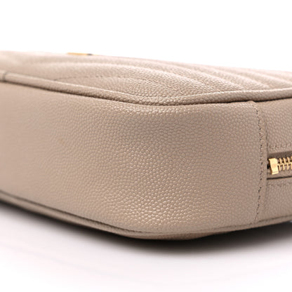 Saint Laurent Grain De Poudre Matelasse Monogram Mini Lou Camera Bag New Powder 9 of 9