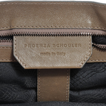Proenza Schouler Lambskin PS1 Medium Satchel Smoke 7 of 8