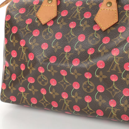 Louis Vuitton Monogram Cerises Speedy 25 13 of 15
