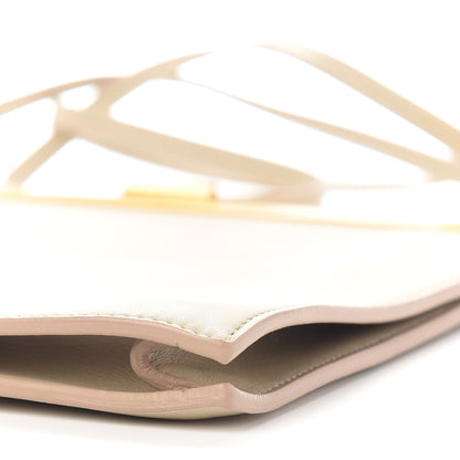 Celine Smooth Calfskin Mini Clasp Bag Beige 6 of 9