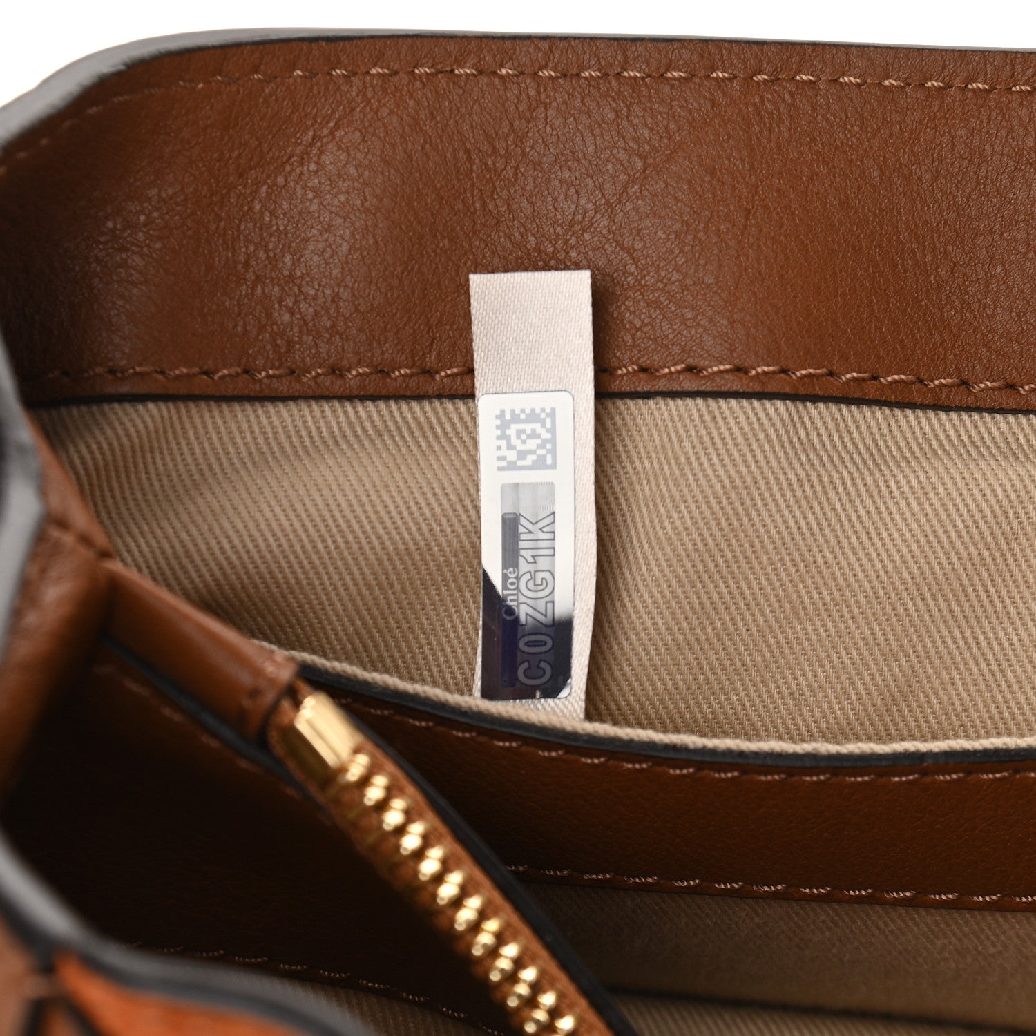 Chloe Calfskin Medium Faye Day Shoulder Bag Tan 7 of 9