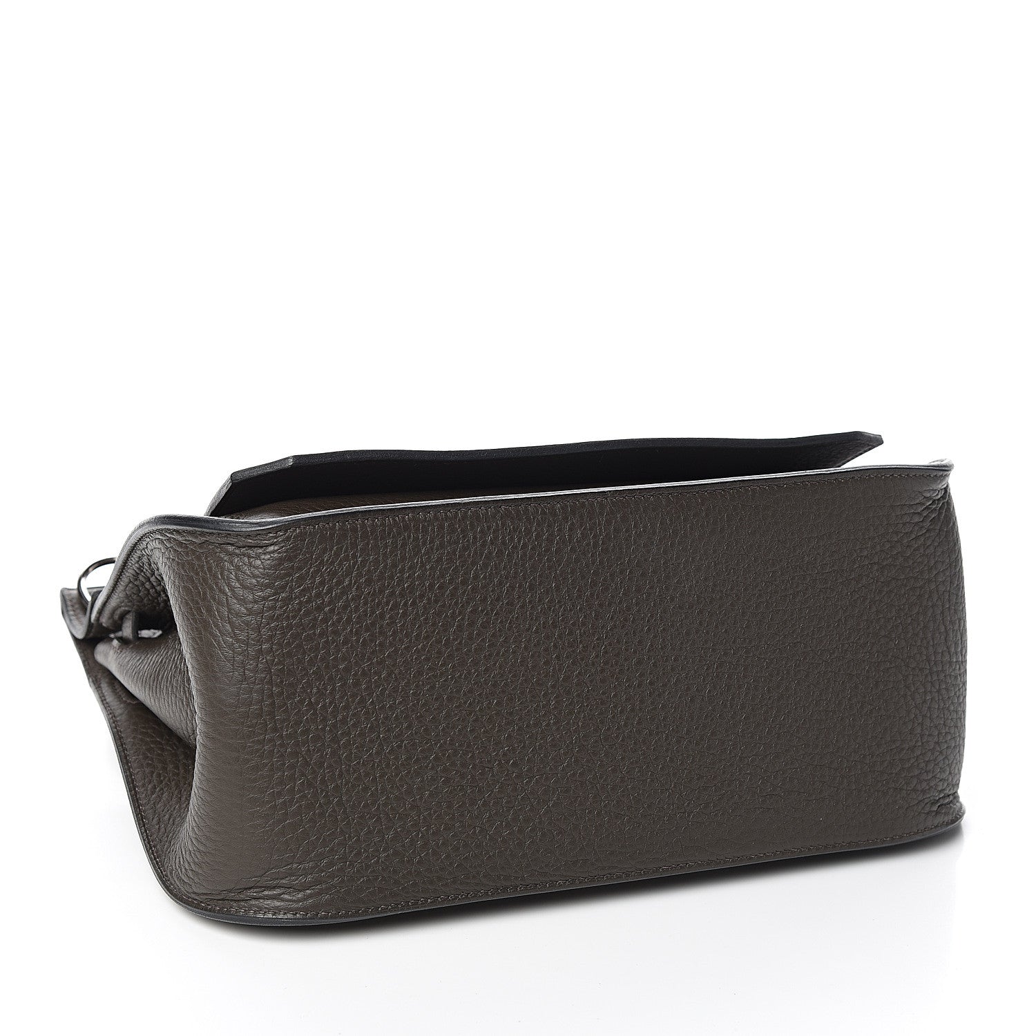 Hermes Taurillon Clemence Jypsiere 28 Vert de Gris 3 of 9