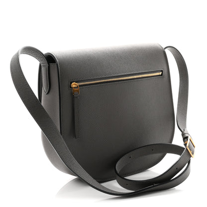 Celine Baby Grained Calfskin Medium Trotteur Grey 3 of 10