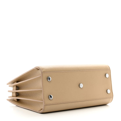 Saint Laurent Grained Calfskin Baby Sac De Jour Dark Beige 4 of 11