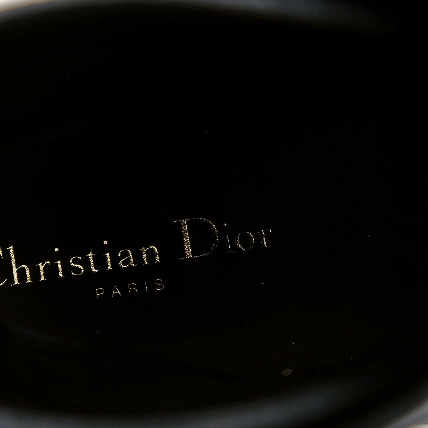 Christian Dior Calfskin Empreinte Ankle Boot 37.5 Black 10 of 11