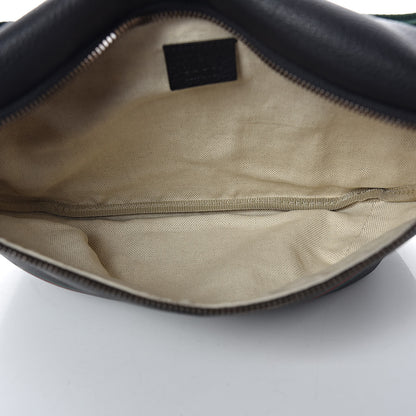 Gucci Grained Calfskin Logo Belt Bag Black 5 of 10