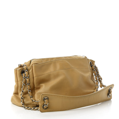 Chanel Lambskin Rock and Chic Shoulder Bag Beige 3 of 12