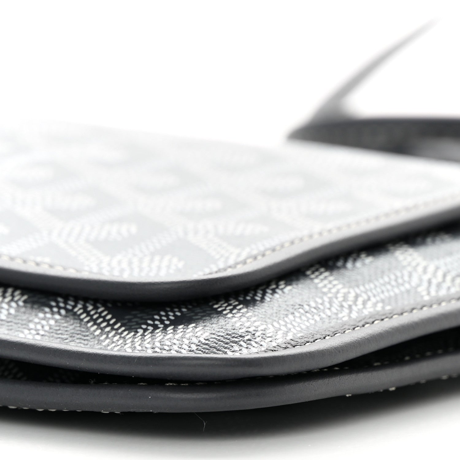 Goyard Goyardine Plumet Wallet Clutch Grey 10 of 10