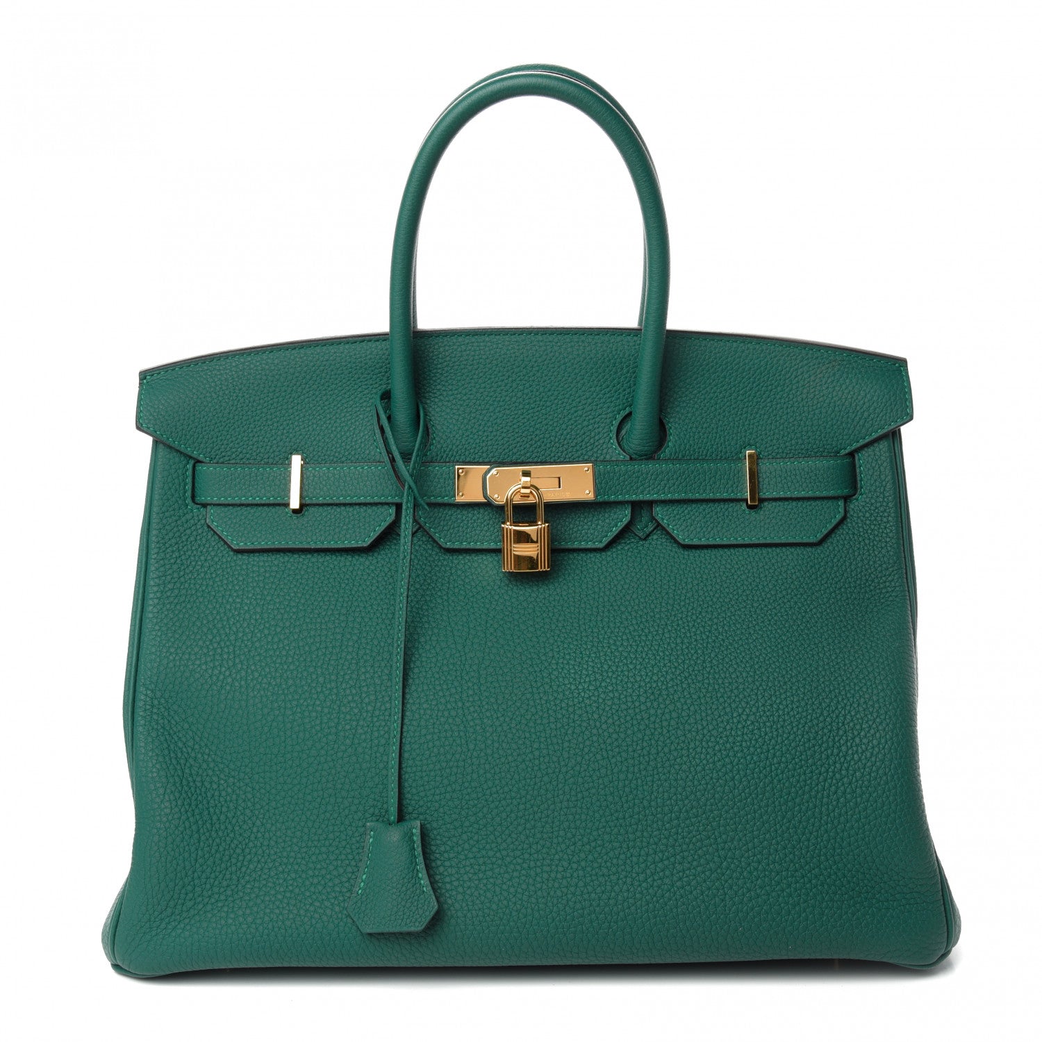 Hermes Togo Birkin 35 Malachite 1 of 10