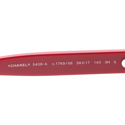 Chanel Acetate Square Sunglasses 5408-A Pink 5 of 8