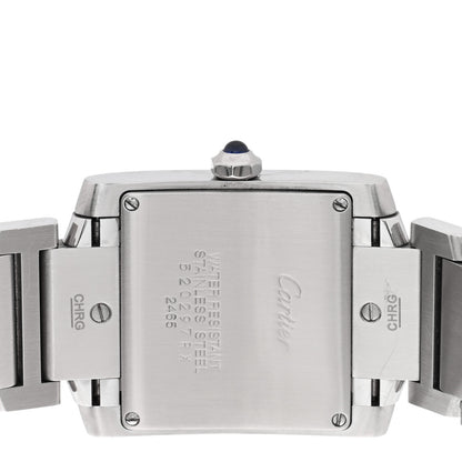 Cartier Stainless Steel 25mm Tank Francaise Quartz Watch 4 of 5