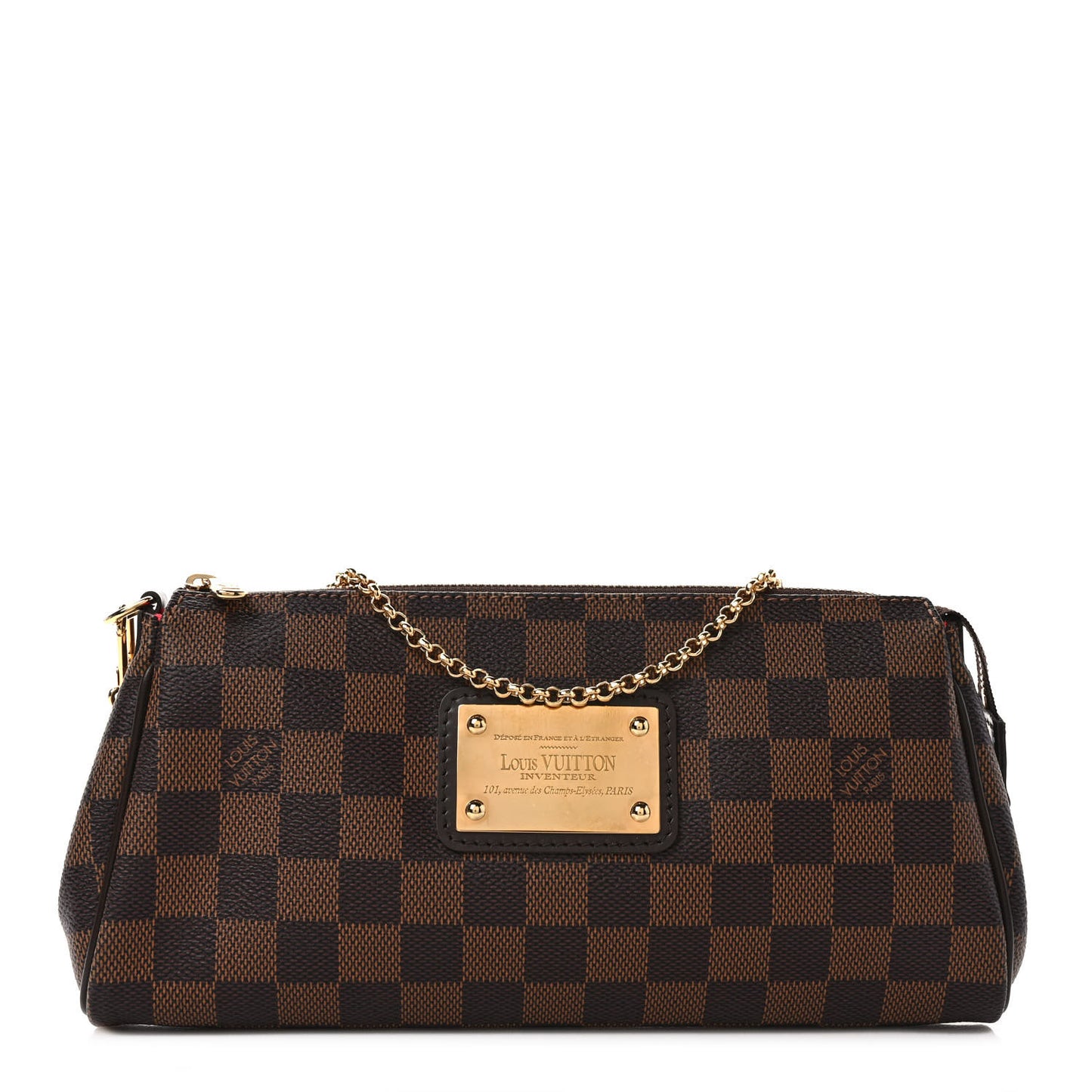Damier Ebene Eva Clutch