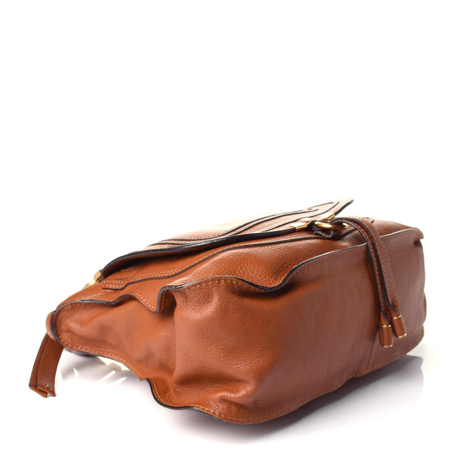 Chloe Calfskin Medium Marcie Satchel Tan 4 of 10