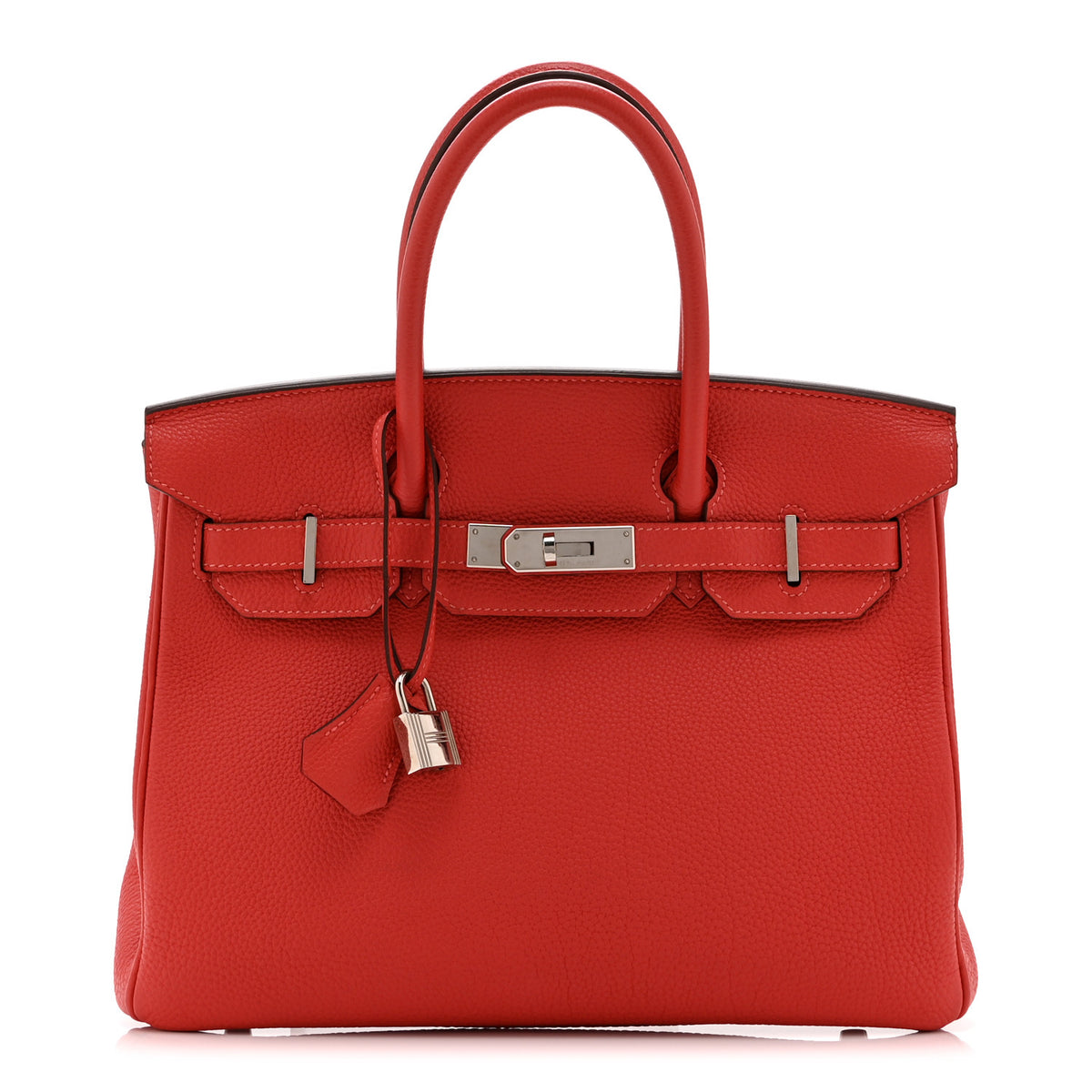 Togo Birkin 30 Rouge Pivoine