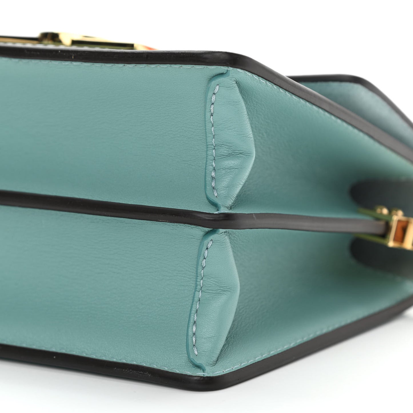 Smooth Calfskin Dauphine Mini Blue