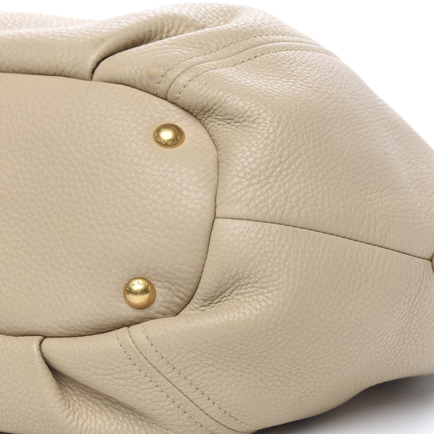 Vitello Daino Shoulder Bag Sabbia