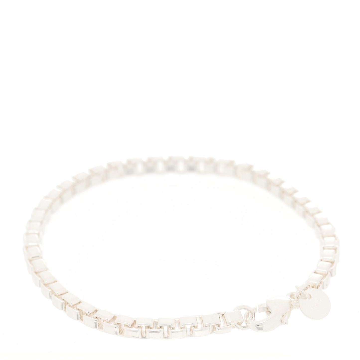Sterling Silver 4mm Venetian Link Bracelet