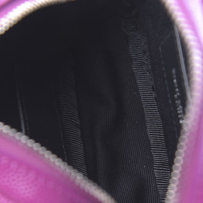 Saint Laurent Grain De Poudre Matelasse Monogram Baby Lou Camera Bag Electric Fuxia 5 of 10