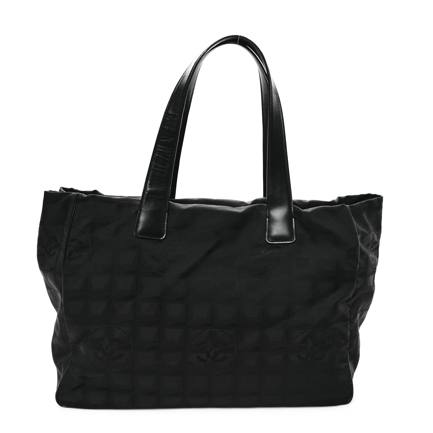 Chanel Nylon Medium Travel Tote Black 1 of 12