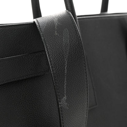 Saint Laurent Grained Calfskin Large Sac De Jour Carryall Black 12 of 16