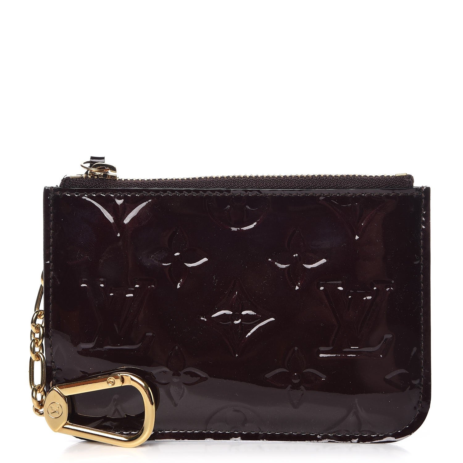 Louis Vuitton Vernis Key Pouch Amarante 1 of 7