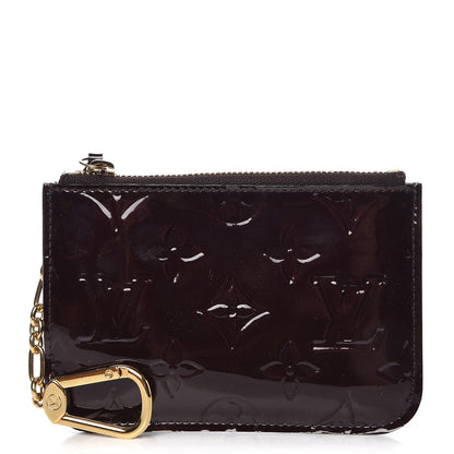 Louis Vuitton Vernis Key Pouch Amarante 1 of 7