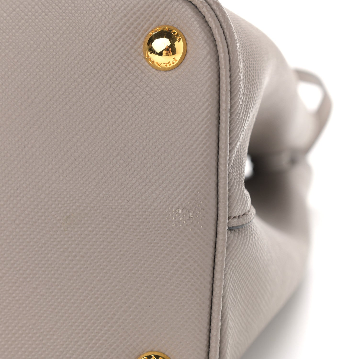Prada Saffiano Cuir Medium Double Bag Argilla 11 of 11