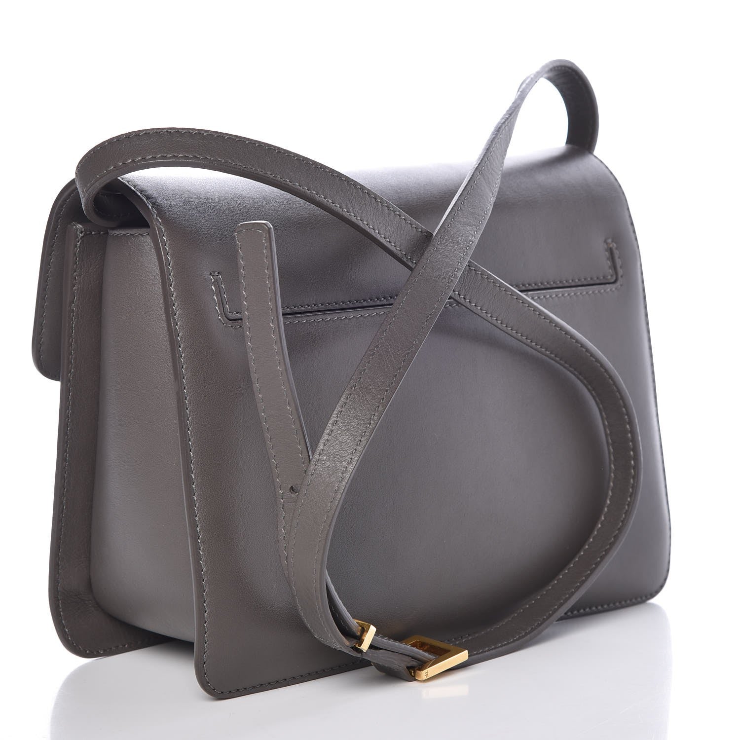 Tom Ford Calfskin Medium Sienna Crossbody Bag Graphite 3 of 11