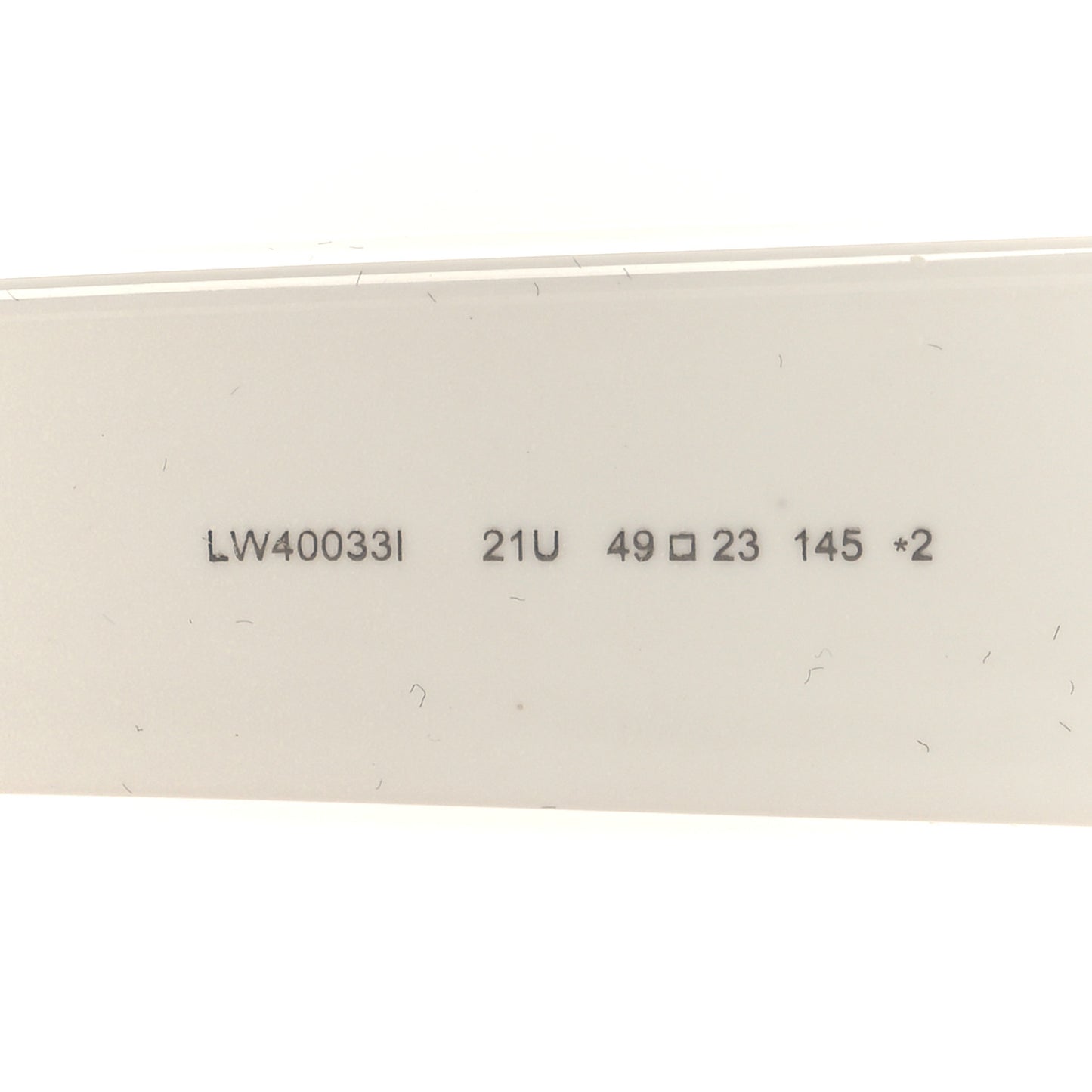 Acetate Sunglasses LW40033I White Red