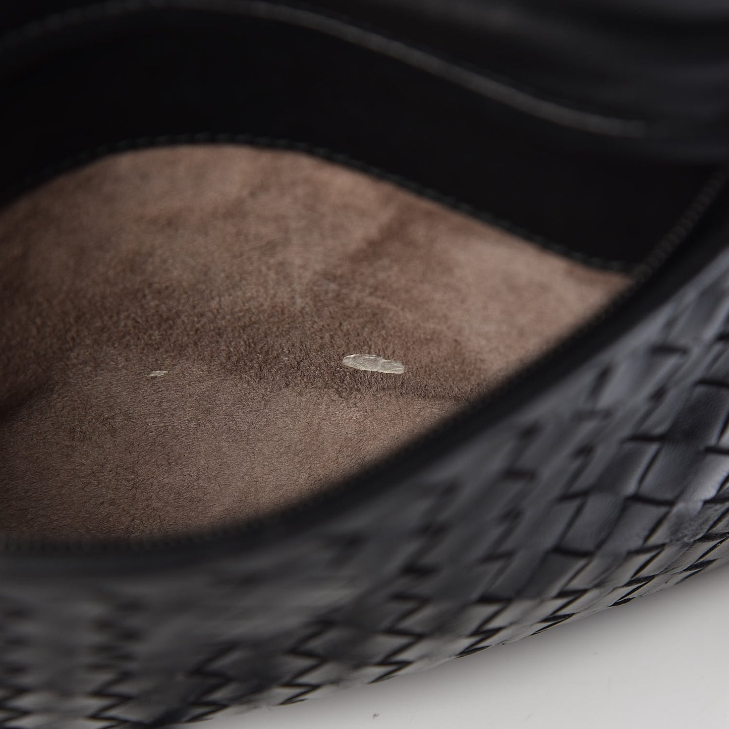 Nappa Intrecciato Crossbody Bag Black